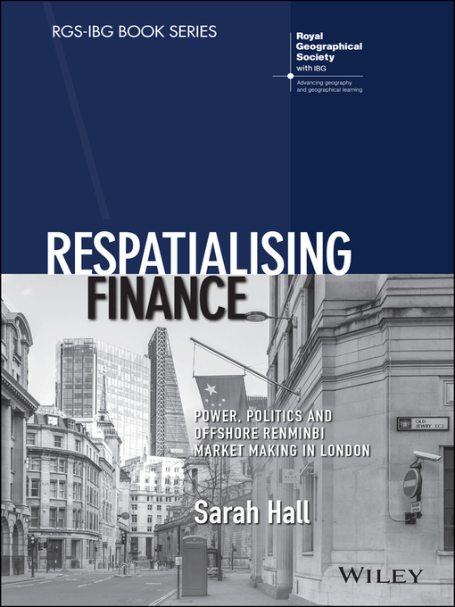 Title details for Respatialising Finance by Sarah Hall - Available
